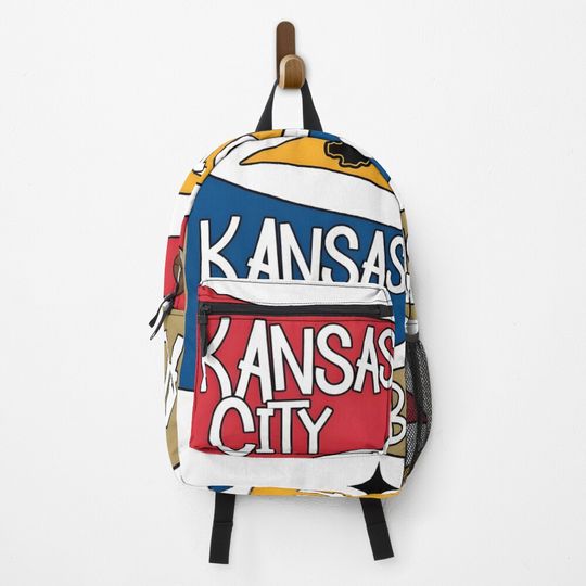Kansas City , Football Baseball Kansas City KC Backpack
