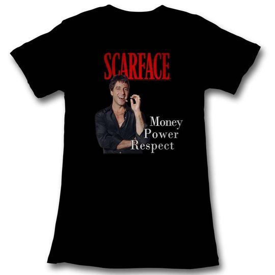 Scarface Mpr Black Junior Women's T-Shirt