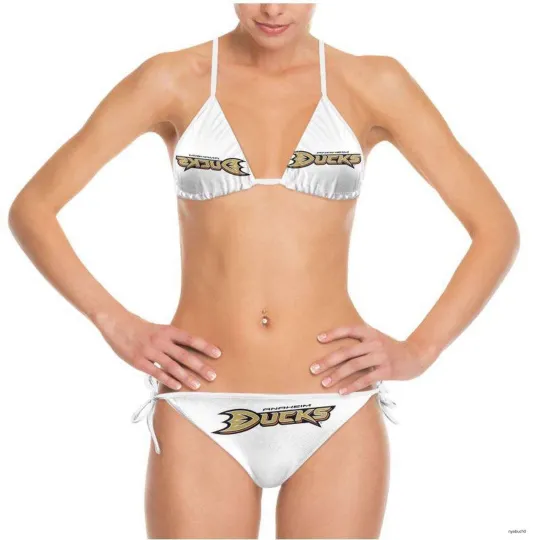 Anaheim Hockey Team Ducks Summer Beach Women's Bikini Swimsuit