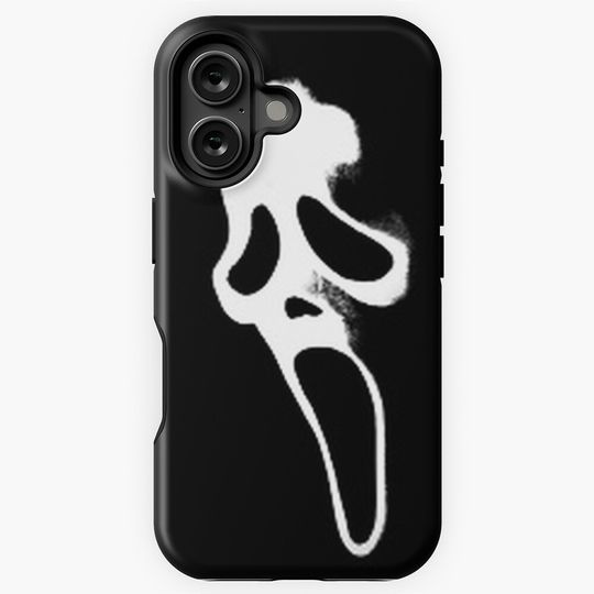 Scream horror movie mask iPhone Case