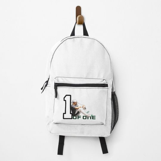 One of One - Jalen Hurts Super Bowl Victory Backpack, Gift for Fan