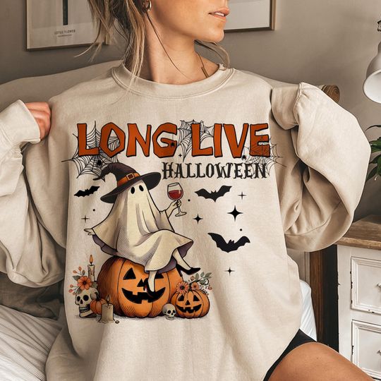 Long Live Halloween, Vintage Witch & Spooky Season