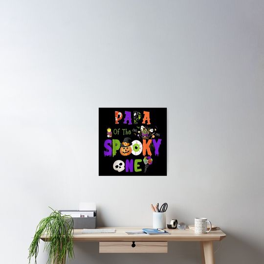Halloween Birthday Party Spooky Celebration Poster