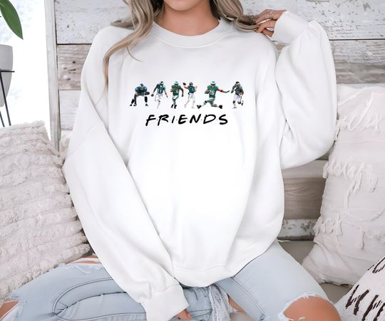 Philadelphia Eagles, Game Day Sweatshirt, Football Fans Apparel, Goedert, AJ Brown, Slay