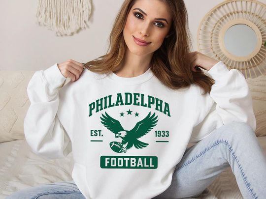Philadelphia Eagles Sweatshirt, Bird Gang Football Shirt, Game Day Sweatshirt, Football Gift