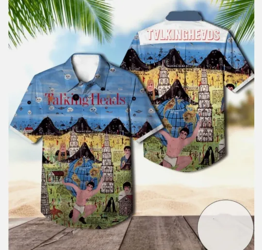 Hawaiian Shirt Talking Heads Little Creatures Album Cover Outfit
