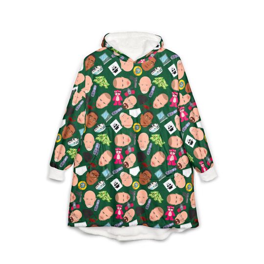 Breaking Bad Blanket Hoodie | Jesse Walter Unisex Hooded Blanket For Him For Her Gift Pull Over Soft