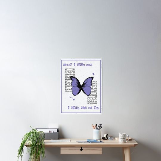 Olivia Rodrigo I Hope Ur Ok Poster Music Wall Art Print