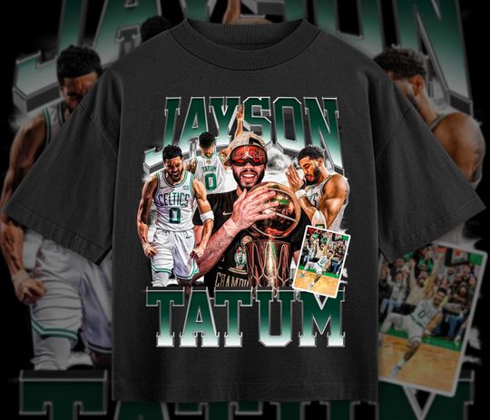 Vintage Jayson Tatum Shirt, Vintage Bootleg Rap Tee, Basketball Fan Gift