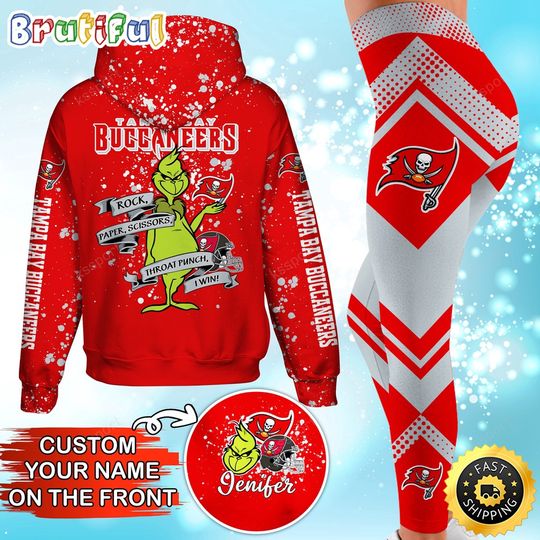Custom football Tampa Bay Buccaneers Hoodie Leggings The funny character Hoodie