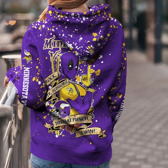 Custom football Minnesota Vikings Hoodie Leggings
