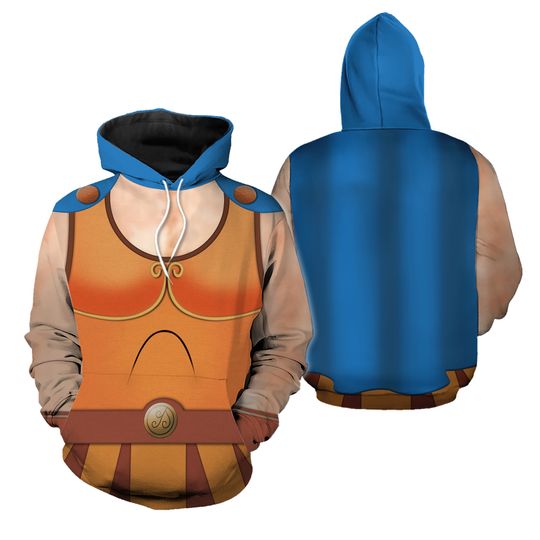 Hercules Shirt | Hercules Cosplay Shirt | Hercules Costume Hoodie for Adult | Magic Kingdom Tee | Hercules Outfit