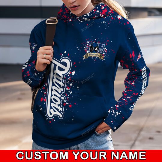Custom football New England Patriots Hoodie Leggings
