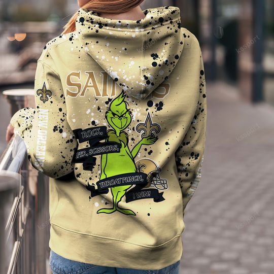 Custom football New Orleans Saints Hoodie Leggings The funny character Hoodie