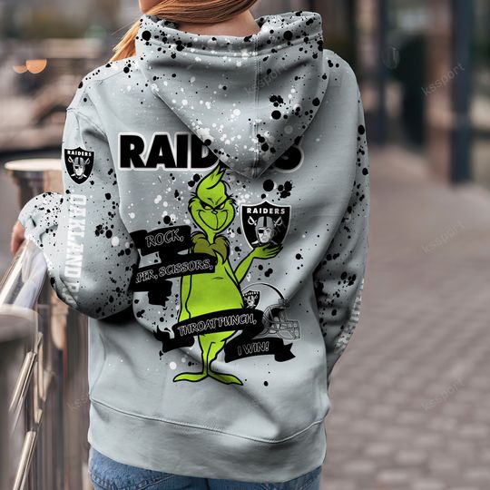 Custom football Las Vegas Raiders Hoodie Leggings The funny character Hoodie