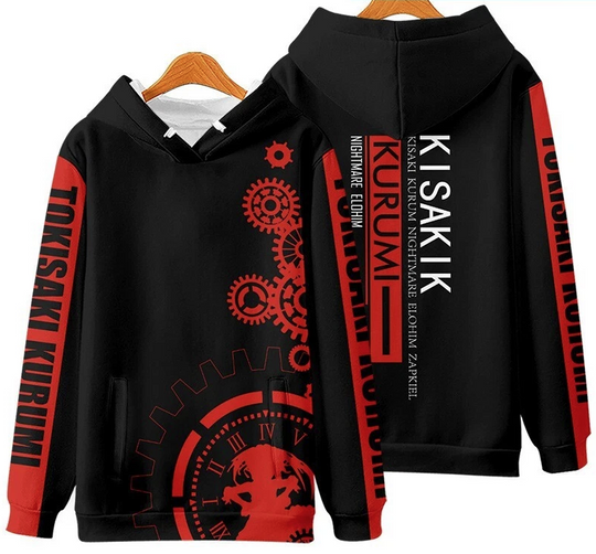 Kurumi Tokisaki Date A Live Anime Hoodie Pullover Fan Wear