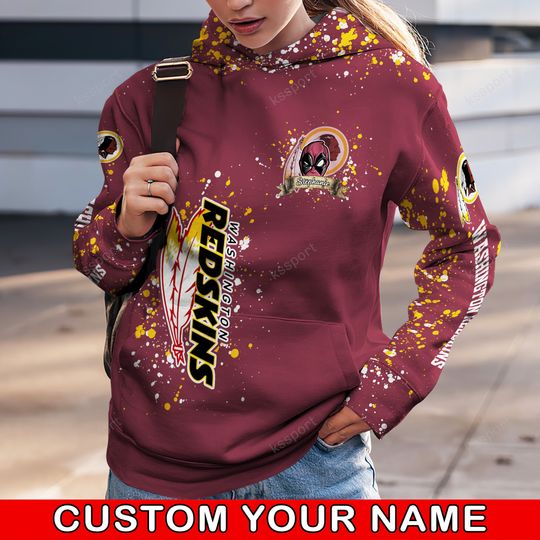 Custom football Washington Commanders Hoodie Leggings