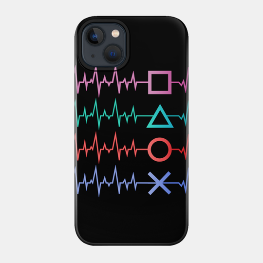 PS Gamer Heartbeat - Playstation - Phone Case