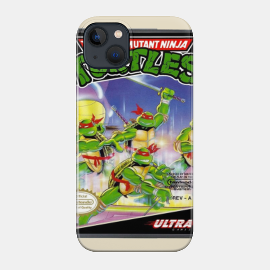Teenage Mutant Ninja Turtles Game on Nintentdo! - Tmnt Ninja Turtles - Phone Case