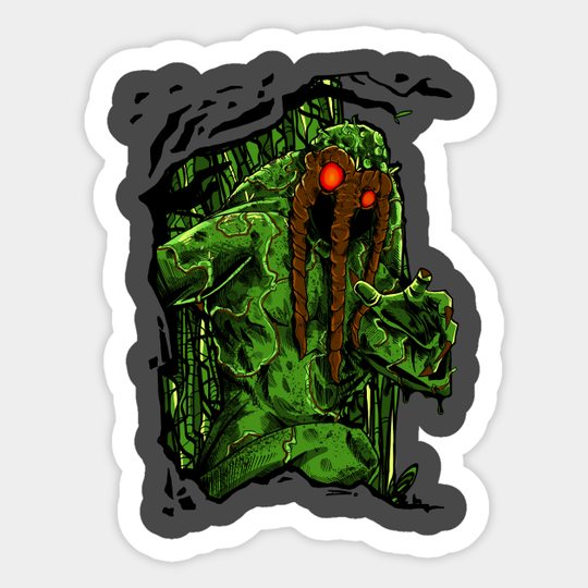 Swamp Man Thing - Swamp Thing - Sticker
