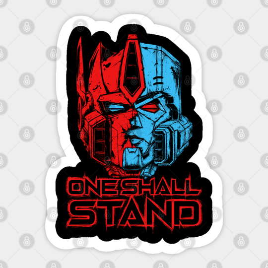 One Shall Stand - Transformers - Sticker
