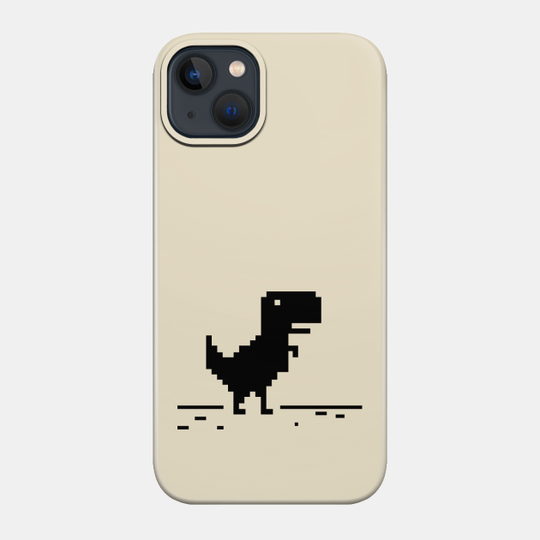 Pixel Tyrannosaurus Rex - Dinosaur - Phone Case