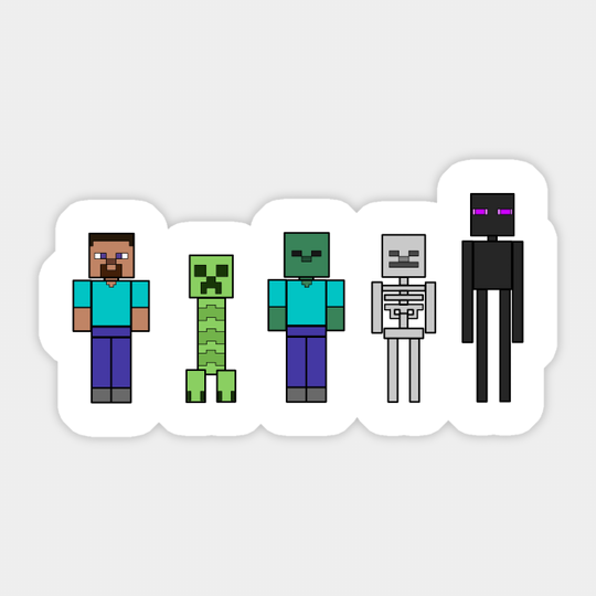 Popular Display - Minecraft - Sticker