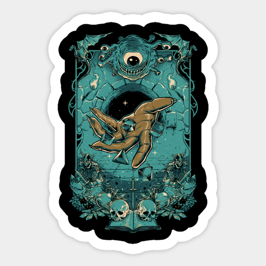 Dungeon Master - Dungeons And Dragons - Sticker