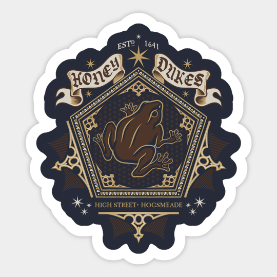 Wizarding Frog - Witch - Magic - Wizard - Sticker