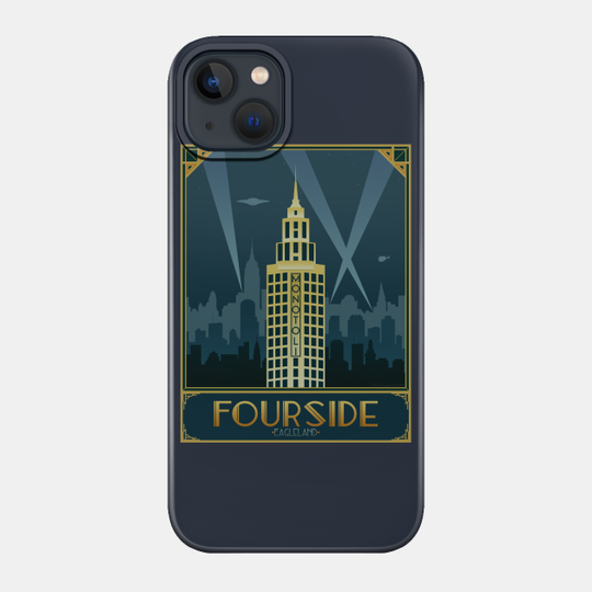 Art Deco Fourside - Earthbound - Phone Case