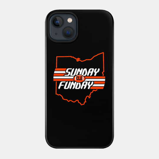 Cleveland Football Classic Sunday Fun-Day In Ohio - Cleveland Browns - Phone Case