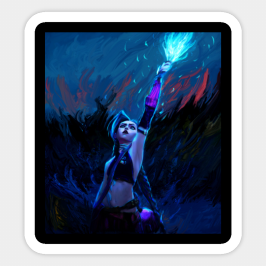 arcane jinx - Jinx - Sticker