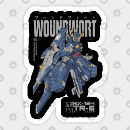 Woundwort - Gundam - Sticker