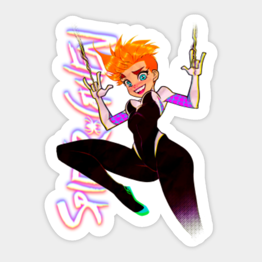 Spider gwen - Spidergwen - Sticker