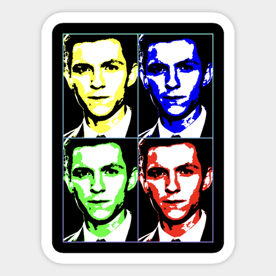 Tom Holland (pop art) - Tom Holland - Sticker