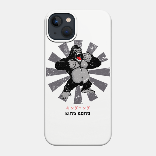 King Kong Retro Japanese - King Kong - Phone Case