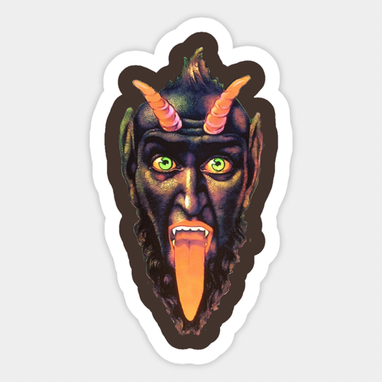 Say Hello To Krampus! - Holidays - Sticker