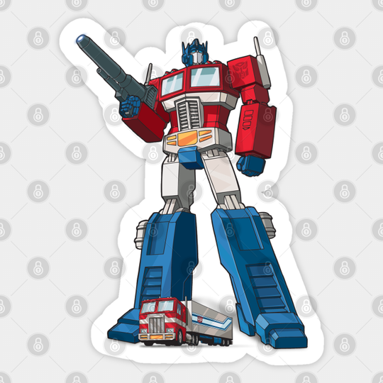 Optimus Prime - Transformers - Sticker