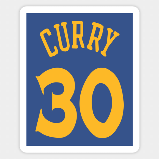 Steph Curry Jersey - Steph Curry - Sticker