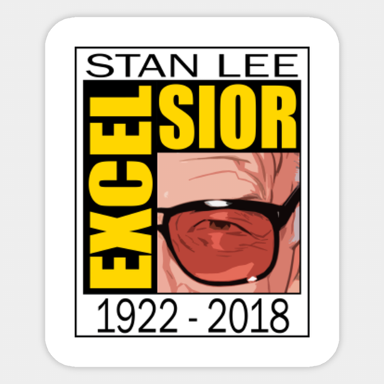 Stan Diego Comic Con - Stan Lee - Sticker