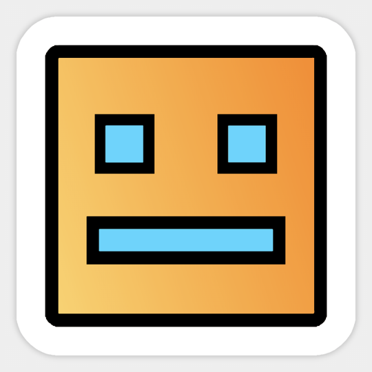 Geometry Dash - Geometry Dash - Sticker