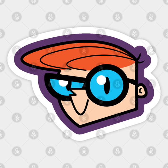 Dexter - Dexters Laboratory - Sticker