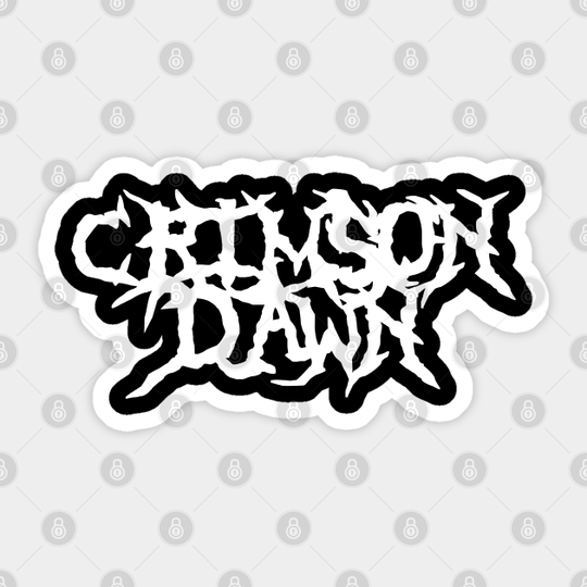 Crimson Dawn (White) - South Park - Sticker