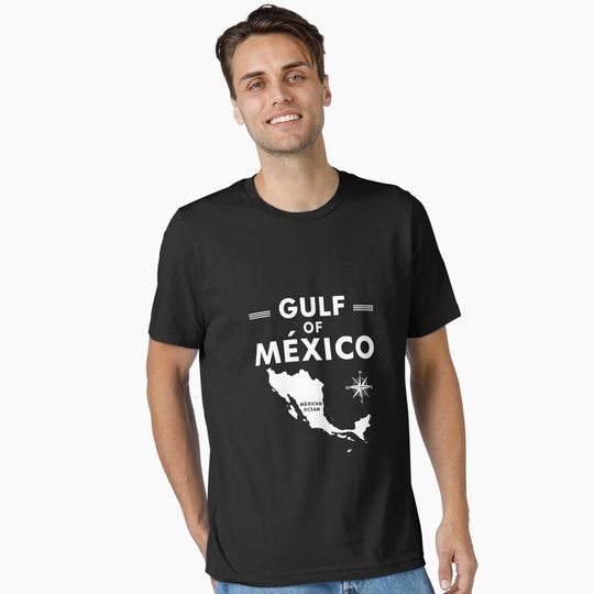Gulf of Mexico 1672 Historic Map  Essential T-Shirt