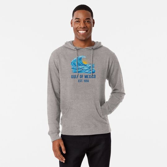 Gulf Of Mexico Est. 1550 III Lightweight Hoodie