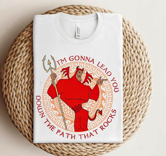 Retro Krock Devil Lead You Down The Path That Rocks Shirt