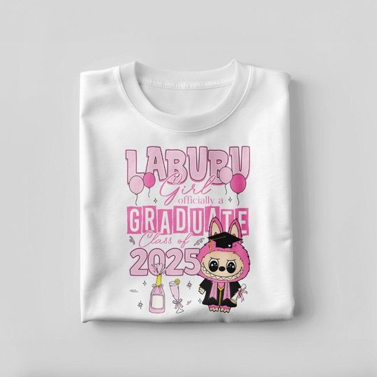 Labubu Girl Class of 2025 Graduation Shirt