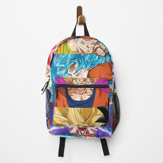 Dragon Ball Backpack, Gift for Fan, Back to School Gift for Kids Fan
