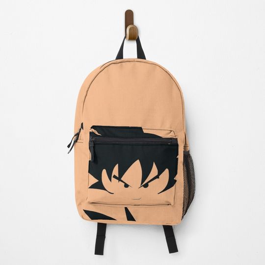 Goku Simple Backpack, Gift for Fan, Back to School Gift for Kids Fan