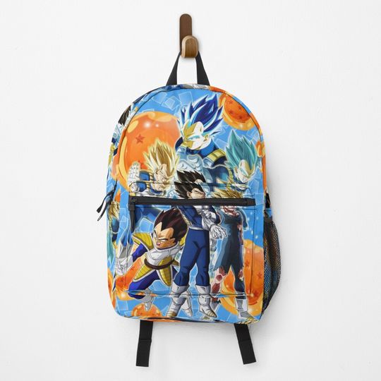 Dragon And Goku Backpack, Gift for Fan, Back to School Gift for Kids Fan